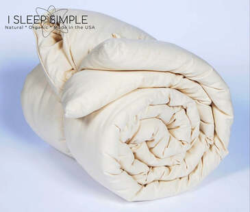 I Sleep Simple Cotton Mattress Topper