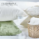 I Sleep Simple Best GOTS Certified Organic Cotton Pillow!